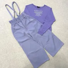 JENNI love サスペンダー付きロングパンツ130