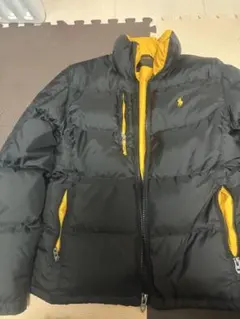 Polo Ralph Lauren ダウンジャケット S 黒/黄色
