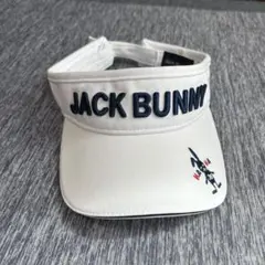 新品未使用　JACK BUNNY ホワイトバイザー