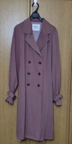CECIL McBEE トレンチコート【M】ピンク