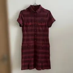 キャロウェイ　グレンチェック柄　Mサイズ　ゴルフウェア　　ゴルフワンピース