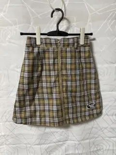 ピンクラテ　チェック柄 パンツ　S/160