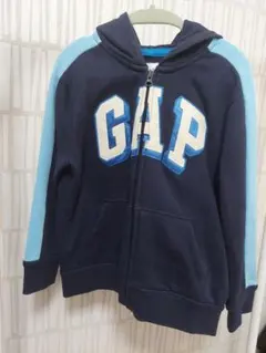 GAP フルジップパーカー 120cm ネイビー