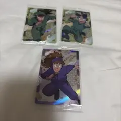 忍たま　ウエハース　カード　中在家長次　潮江文次郎　鉢屋三郎