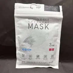 UNIQLO AIRism 洗えるマスク Lサイズ ブラック 3枚組