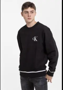 Calvin Klein ブラック スウェットシャツのサムネイル