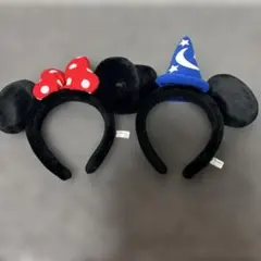 ミッキー ミッキーマウス ミニー ミニーマウス カチューシャ
