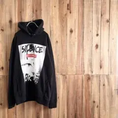 NO COMMENT PARIS パーカー L/Mサイズ フランス製のサムネイル