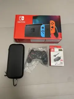 任天堂Switch、Switchケース、プロコン、LANアダプターセット
