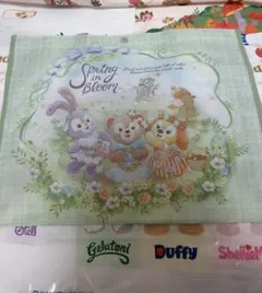 新品 ディズニーシー ダッフィー&フレンズ ショッピングバッグ スプリングイン