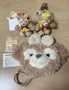 ダッフィー シェリーメイ キーホルダー ポシェット　セット　ディズニー