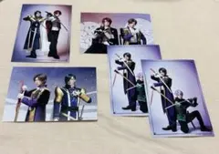 刀ミュ 静かなる夜半の寝ざめ ペアブロマイド 5枚セット