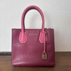 MICHAEL KORS MERCER ハンドバッグ　ワインレッドのサムネイル