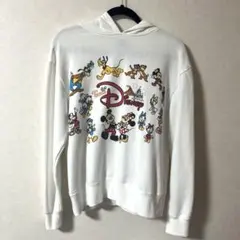 ディズニー キャラクター プリント パーカー