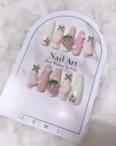 現品♡ネイルチップ いちごチョコレート