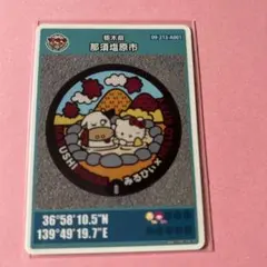 マンホールカード那須塩原市B 003 表面傷有り 配布終了】マンホールカード及びロゲットカード｜インフォメーション