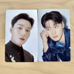 サン ATEEZ Birthday トレカ 2枚