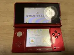 し*う様 3DS レッド　本体のみ　動作確認済み