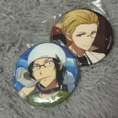 IDOLiSH7 お仕事シリーズ　缶バッジ　二階堂大和　六弥ナギ