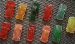 クロネコヤマト トラック形消しゴム/2×1×1.3㎝/昭和レトロ貴重レア クロネコヤマト トラック 消しゴム 9点 スーパーカー 廃盤 レア 昭和