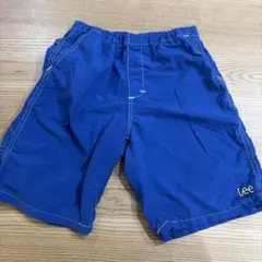 【140cm】Lee ハーフパンツ 半ズボン　ブルー　青