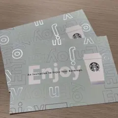 匿名配送　スタバ　ドリンクチケット　2枚　スターバックス