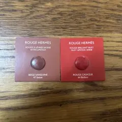 Hermes’ エルメス　口紅　サンプル　2色のサムネイル