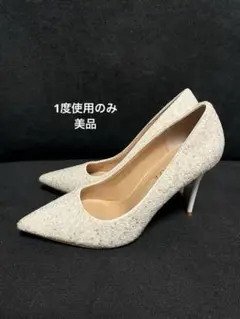 【美品】ブライダルシューズ*・゜゜・