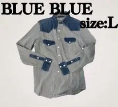 デニムウエスタンシャツ