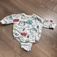 スヌーピー キャラクター ロンパース 70-80 トレーナー　スウェット