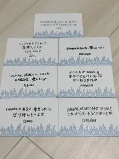 ENHYPEN WALK THE LINE メッセージカード 福岡 コンプ