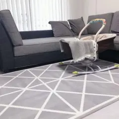 グレー L字型 ソファ 2人掛け