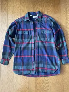 L.L.Bean チェック柄ネルシャツ Lサイズ