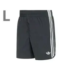 adidas アディダス　オリジナルス　スリーライン　ショートパンツ Lのサムネイル