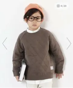 デビロック キルティングニットトレーナー 140