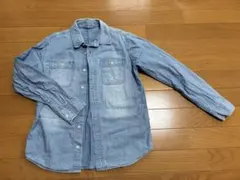 デニムシャツ　140センチ