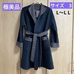 美品♡レオナール ナイロン コート 大きいサイズ 42 トリム ブラック 超高密度ナイロンのウォータープルーフコート/ブラック | Factelier