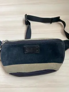 マスターピース ボディバッグ　スエード