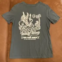 H&M エイチアンドエム タコ seafood ユニークTシャツ 140〜150のサムネイル