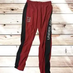 Under Armour ジャージパンツ L 赤/黒