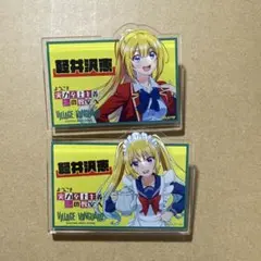 ようこそ実力至上主義の教室へ アクリルバッジ 坂柳 - メルカリ