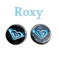 【ROXY 】ロキシー ロゴ ピアスターコイズブルーのサムネイル