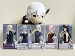 リゼロ フィギュア5体セットGLITTER&GLAMOURSぬいぐるみRe：ゼロ