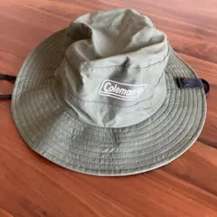 Coleman ナイロン帽子 バケットハット　オリーブグリーン 54cm