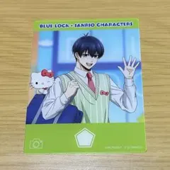 ブルーロック×サンリオコラボ 潔 世一 トレーディングアクリルカード