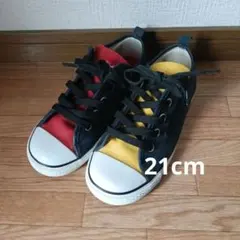 【美品】CONVERSE ALL STAR スニーカー 21.0cm