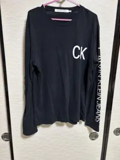 CALVIN KLEIN JEANS ロングスリーブTシャツ 黒　Sサイズ
