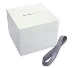 【新品未使用】DEAN & DELUCA 3段お重（大）　外箱あり　ホワイト