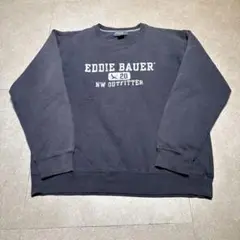 Eddie Bauer トレーナー　スウェット　紺　ネイビー　S