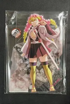 鬼滅の刃 ufotable 戦支度イラストコラージュアクリルスタンド　甘露寺蜜璃